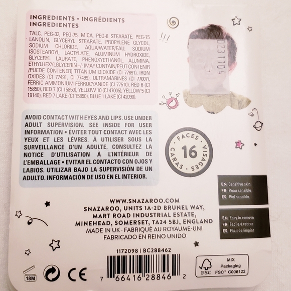 2 Snazaroo Mini Face Paint Kit - Picture 4 of 4